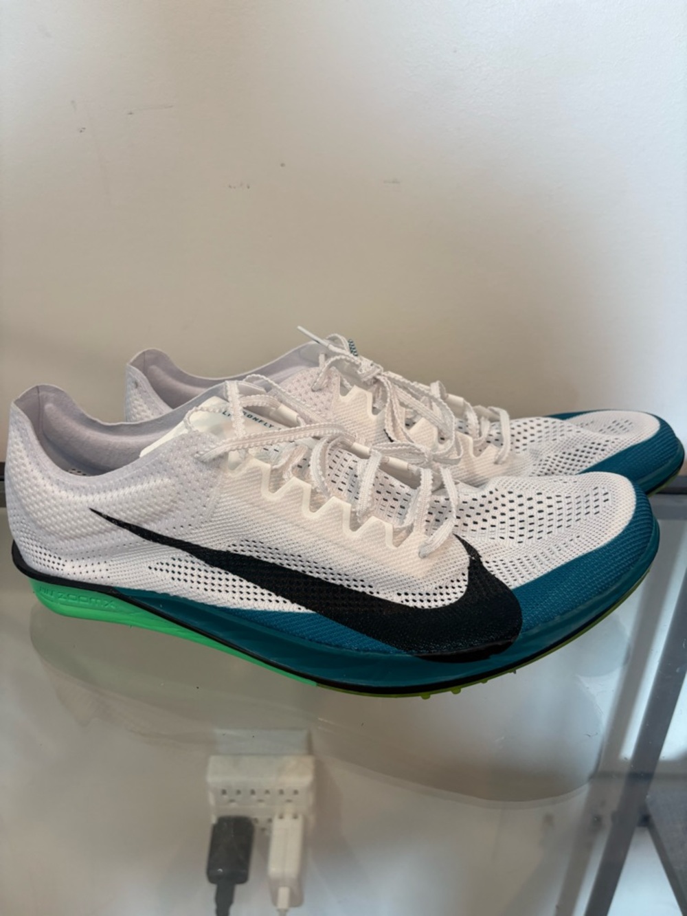 Nike ZoomX Dragonfly 2 Elite Track Spikes White Men’s Size 11.5 FZ9315-102 New